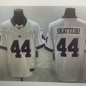 Cam Skattebo Stitched Jersey White Vapor